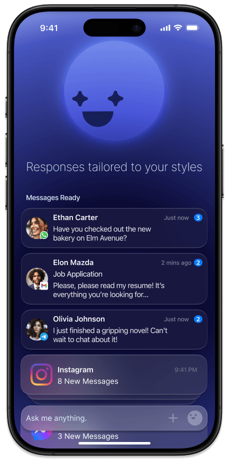 OffMode AI making messages smart on an iPhone